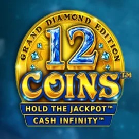 12 Coins Grand Diamond Edition slot visual from Wazdan available on x3bett.com