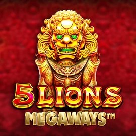 5 Lions Megaways game by Pragmatic Play – logo hosted on X3bet casino