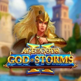 Age Of The Gods: God Of Storms 2 logo by Playtech X3bet casino