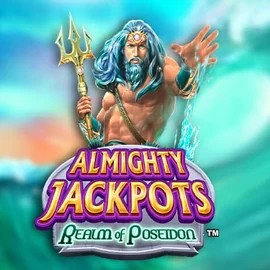 Almighty Jackpots – Realm of Poseidon logo by Novomatic X3bet casino