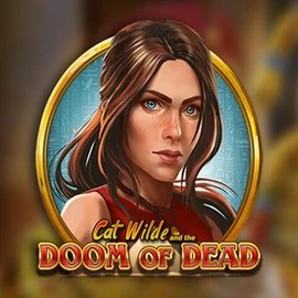 Slots logo of Cat Wilde and the Doom of Dead from Play'n GO at X3bet casino