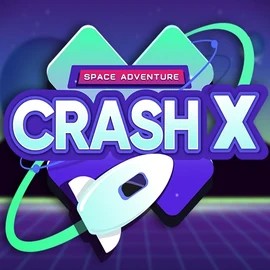 Crash X slot visual from Turbo Games available on x3bett.com