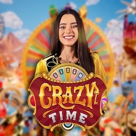 Play the Crazy Time slot by Evolution on X3bet casino