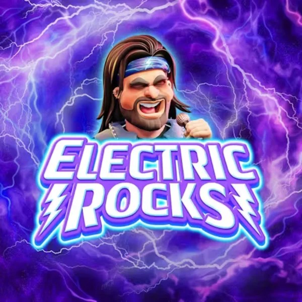 Electric Rocks by Inspired Gaming, showcased at x3bett.com – game logo