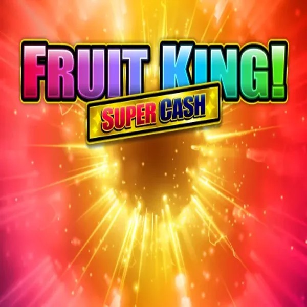 Fruit King Super Cash slot visual from Greentube available on x3bett.com