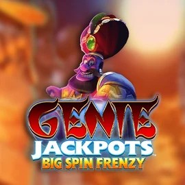 Genie Jackpots: Big Spin Frenzy online game logo by Blueprint Gaming on x3bett.com