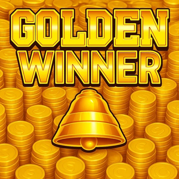 Golden Winner online game logo by Inspired Gaming on x3bett.com