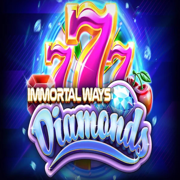 Immortal Ways Diamonds online game logo by RubyPlay on x3bett.com