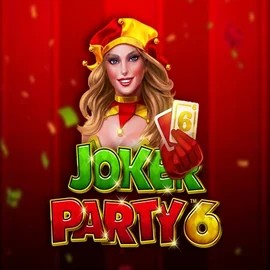 Joker Party 6 logo by Greentube at X3bet casino