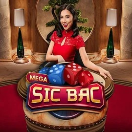Official Live Casino logo: Mega Sic Bac by Pragmatic Play at X3bet casino