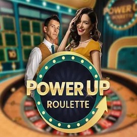 Official Live Casino logo: PowerUP Roulette by Pragmatic Play at X3bet casino