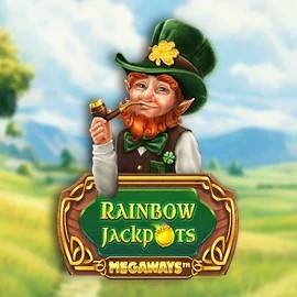 Rainbow Jackpots Megaways by Red Tiger Gaming, showcased at x3bett.com – game logo