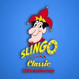 Slingo Classic 20th Anniversary by Slingo, showcased at x3bett.com – game logo