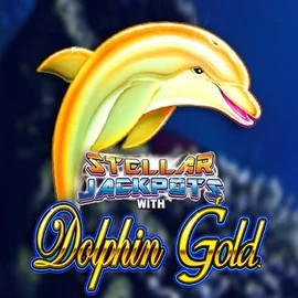 Dolphin Gold with Stellar Jackpots logo by Lightning Box Game at X3bet casino