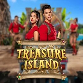 Treasure Island online game logo by Pragmatic Play on x3bett.com