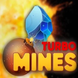 Turbo Mines logo by Turbo Games X3bet casino