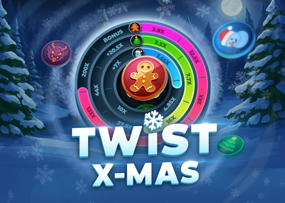 Twist X-mas online slot from InOut – play at x3bett.com