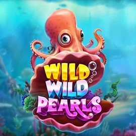 Wild Wild Pearls online game logo by Pragmatic Play on x3bett.com