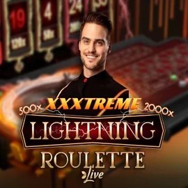 XXXtreme Lightning Roulette slot visual from Evolution available on x3bett.com